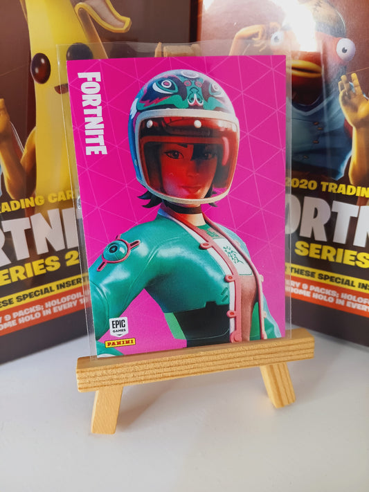 Fortnite Series 2 Nummer #83 Jade Racer Sammelkarte