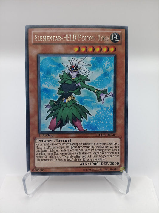 Elementar - Held Poison Rose LCGX-DE036 Rare