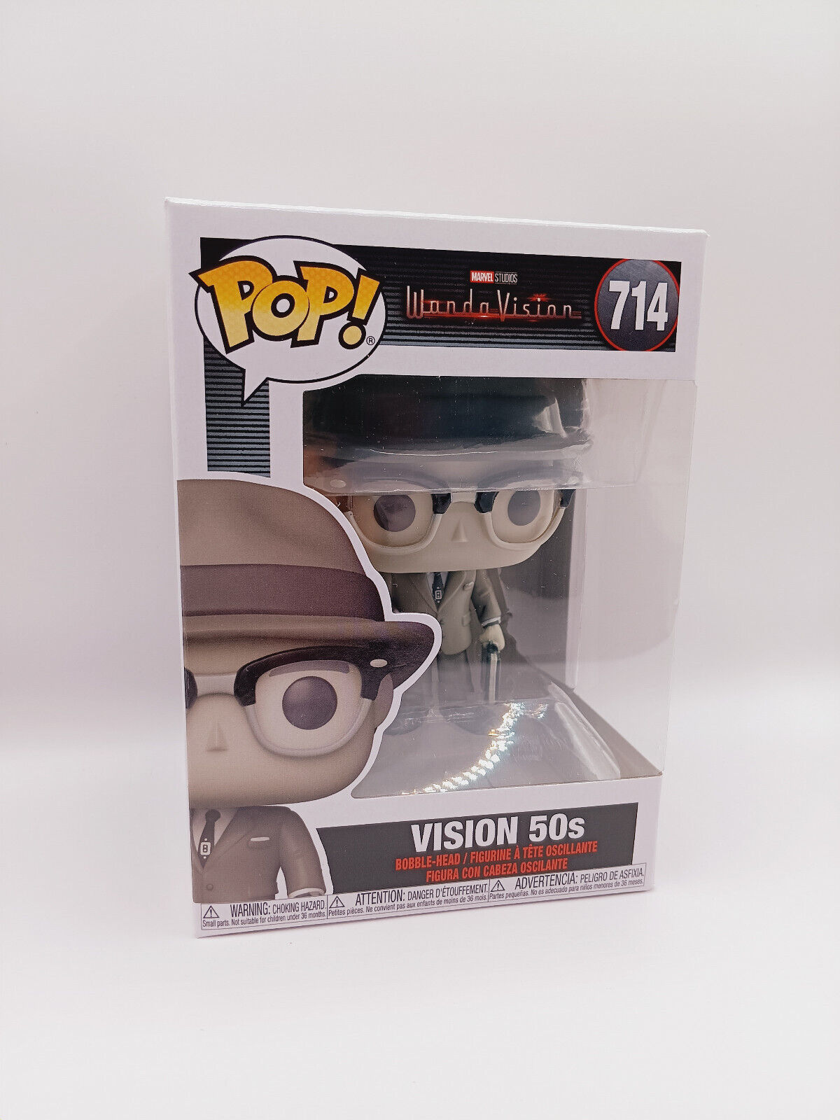 Vision 50s 714 Wanda Vision Funko Pop Figur
