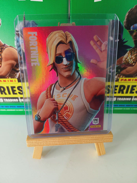 Fortnite Series 1 Nummer 242 Sun Tan Specialist (Holo) Sammelkarte