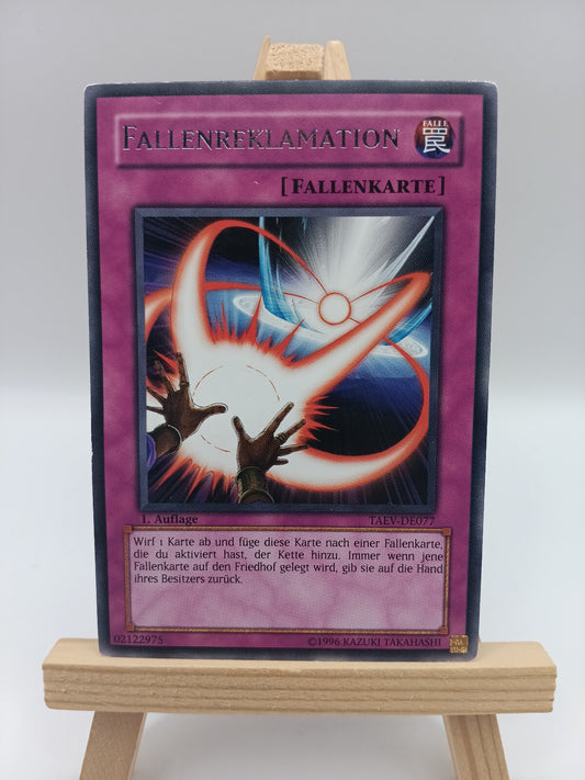 Fallenreklamation TAEV-DE077 Rare 1.Auflage