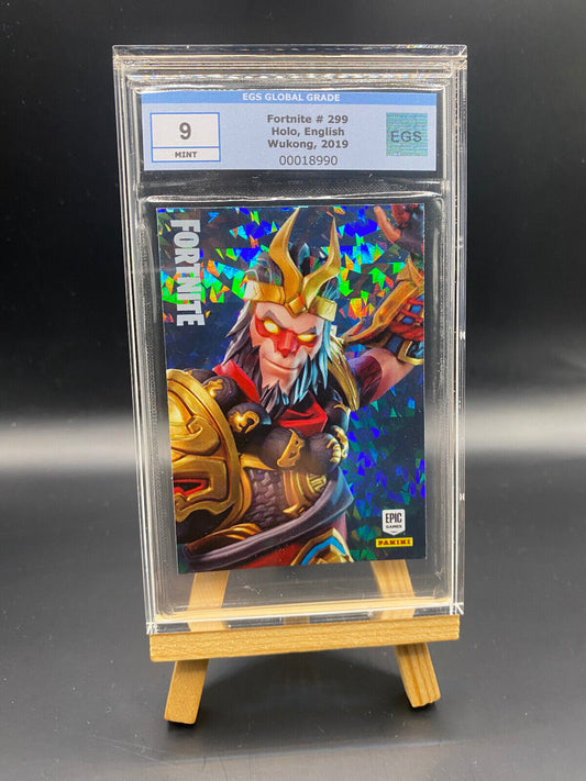 Fortnite Series 1 Nummer 299 Wukong EGS 9 (Crystal Shard) Sammelkarte