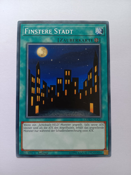Finstere Stadt LEHD-DEA20 1.Auflage