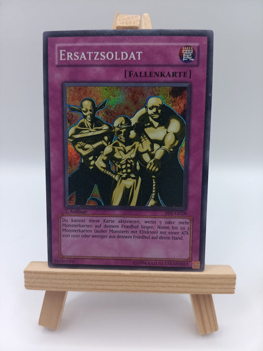 Ersatzsoldat PSV-G028 Super Rare 1.Auflage
