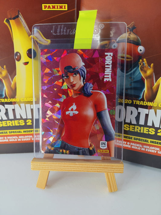 Fortnite Series 2 Nummer #5 Banner Trooper (Crystal Shard) Sammelkarte