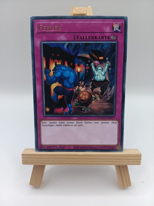 Fehler MAGO-DE077 Rare 1.Auflage