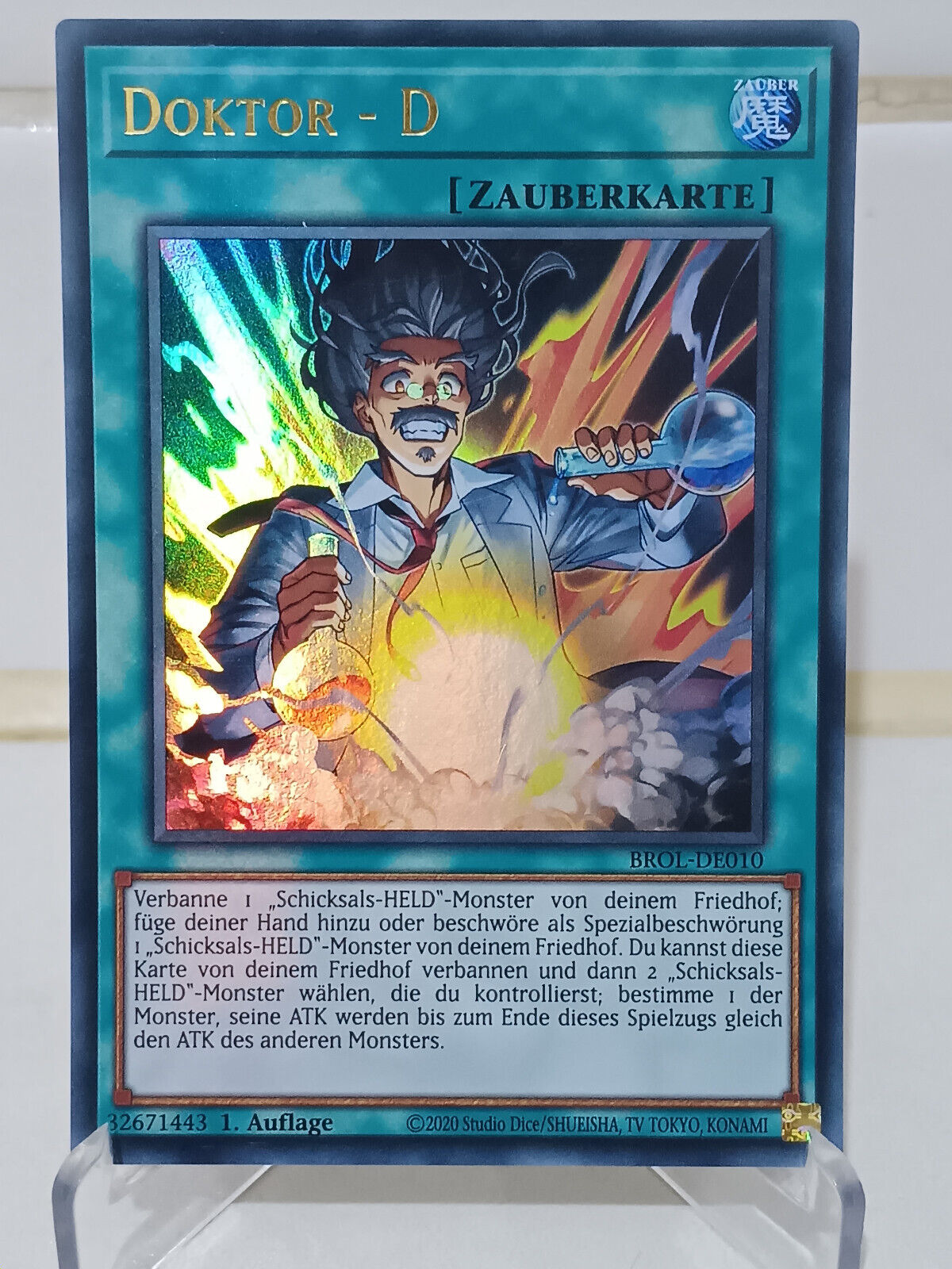 Doctor - D BROL-EN010 (ENG) Ultra Rare 1st Edition