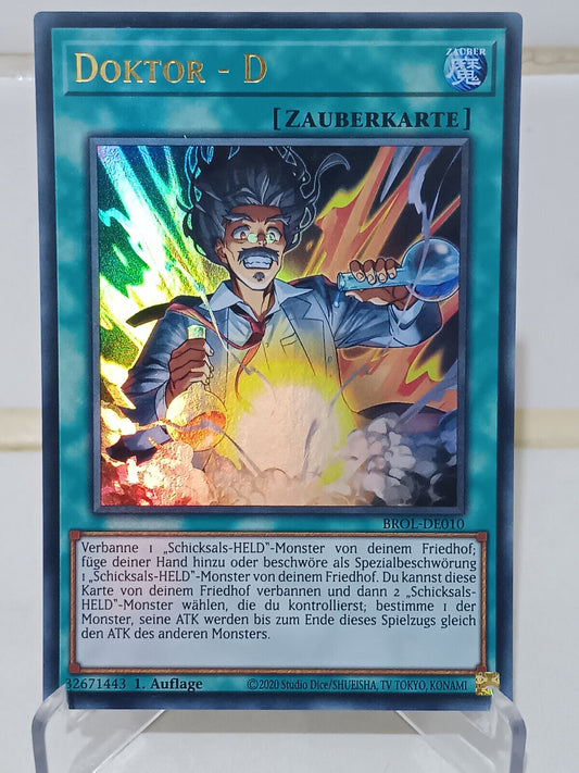 Doctor - D BROL-EN010 (ENG) Ultra Rare 1st Edition
