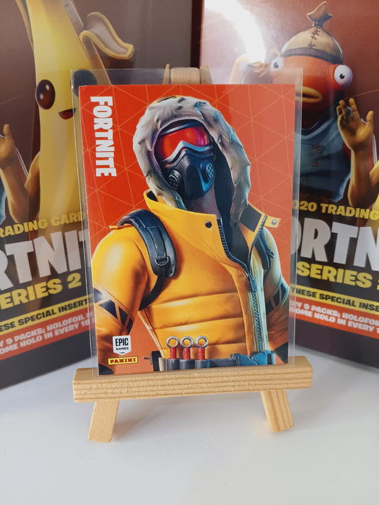 Fortnite Series 2 Nummer #43 Caution Sammelkarte