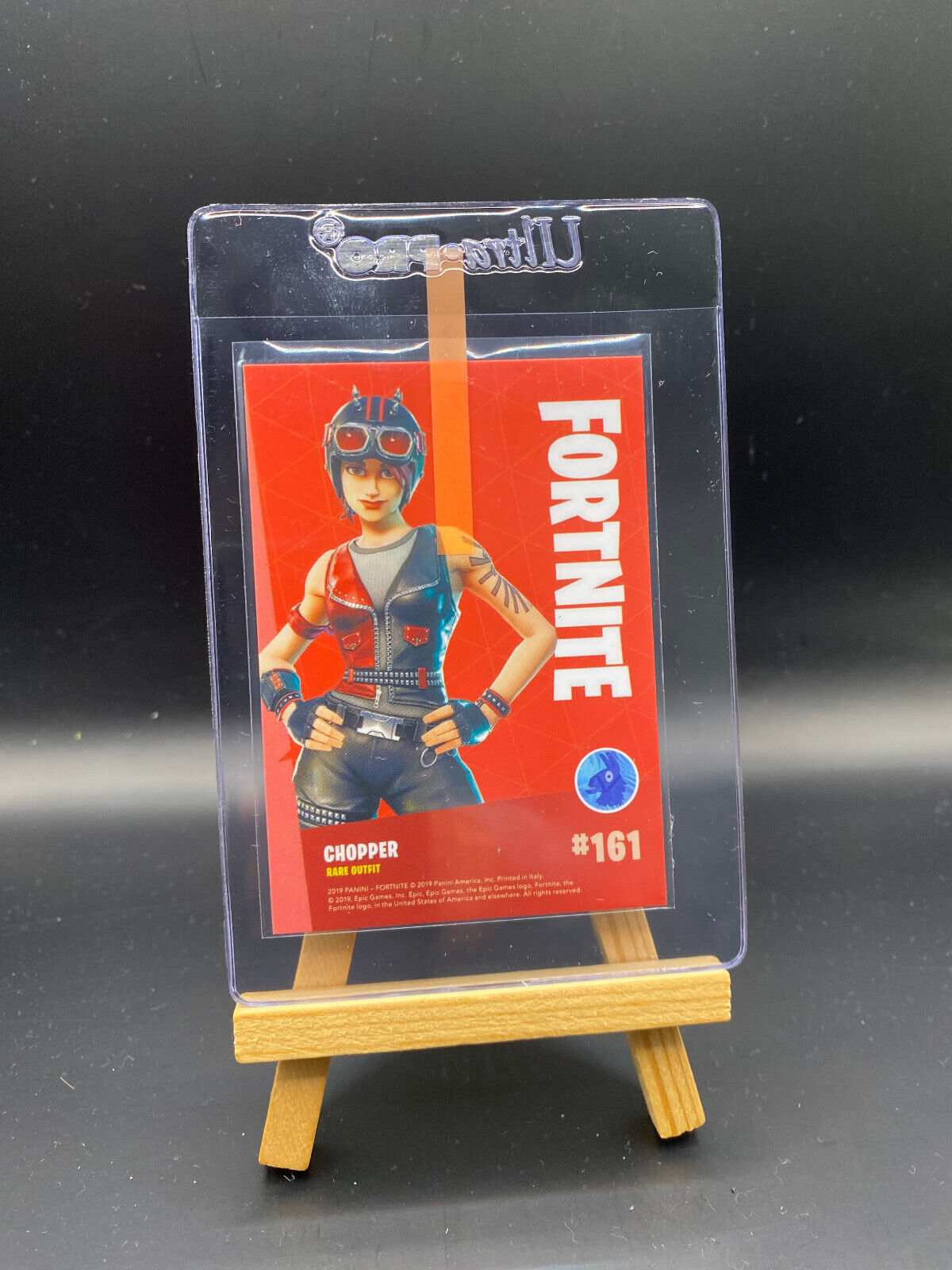 Fortnite Series 1 Nummer 161 Chopper (Holo) Sammelkarte