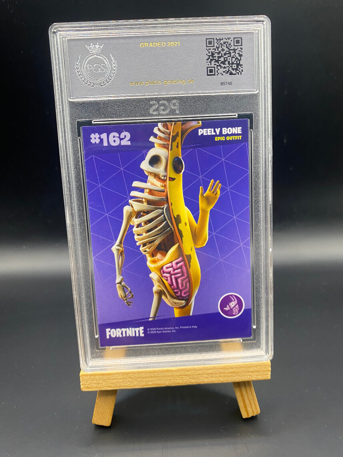 Fortnite Series 2 Nummer 162 Peely Bone PGS 9 (Crystal Shard) Sammelkarte