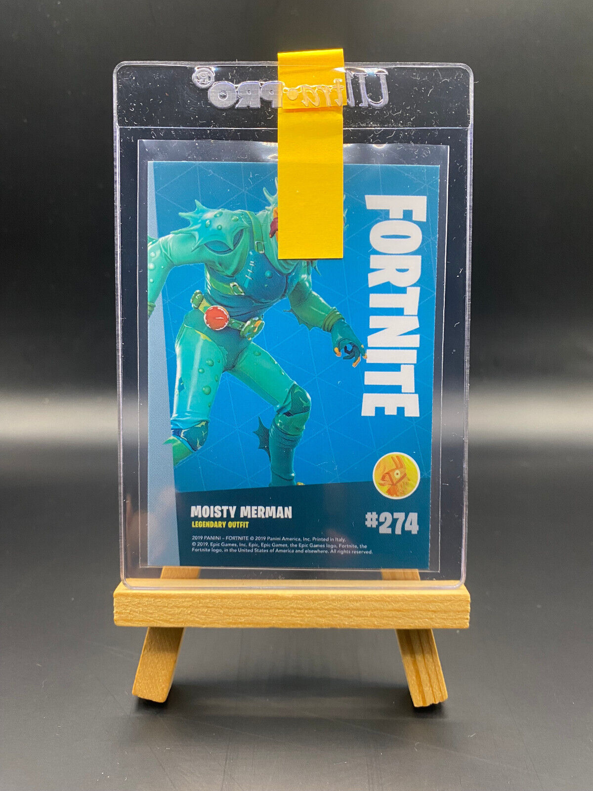 Fortnite Series 1 Nummer 274 Moisty Merman (Crystal Shard) Sammelkarte