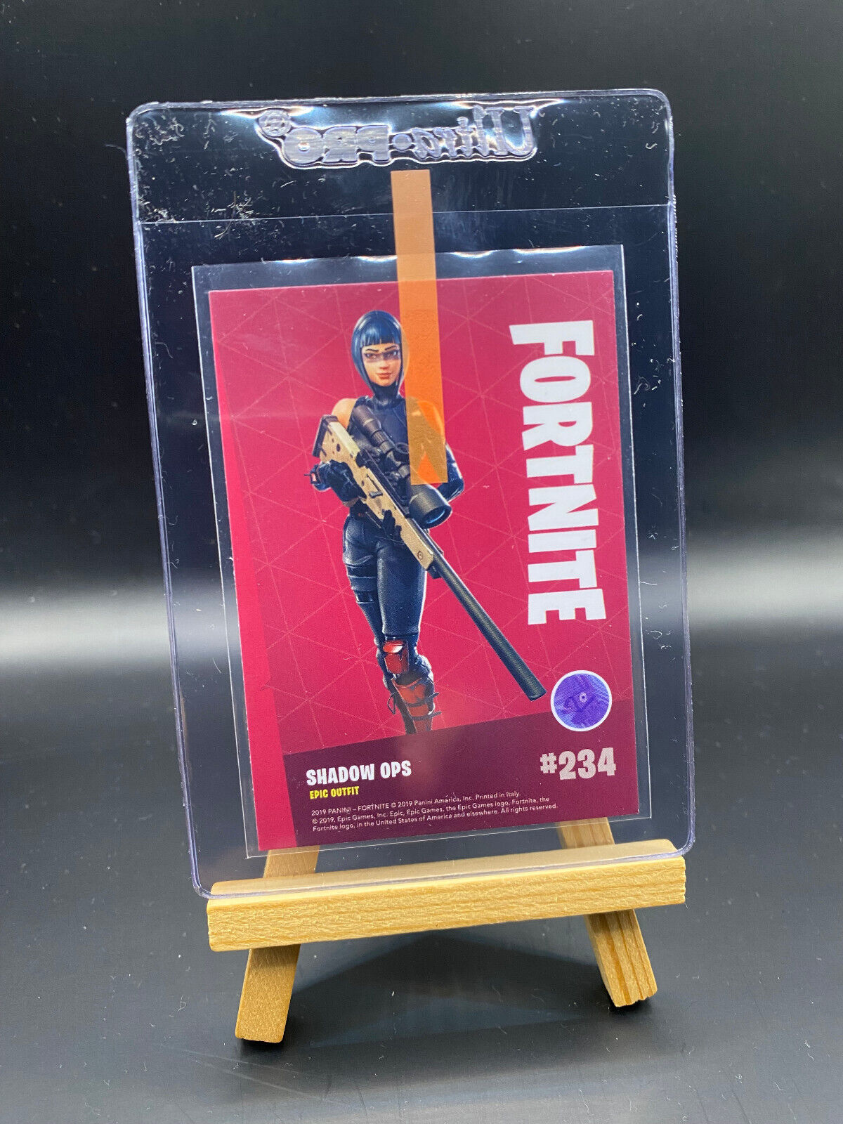 Fortnite Series 1 Nummer 234 Shadow Ops (Holo) Sammelkarte