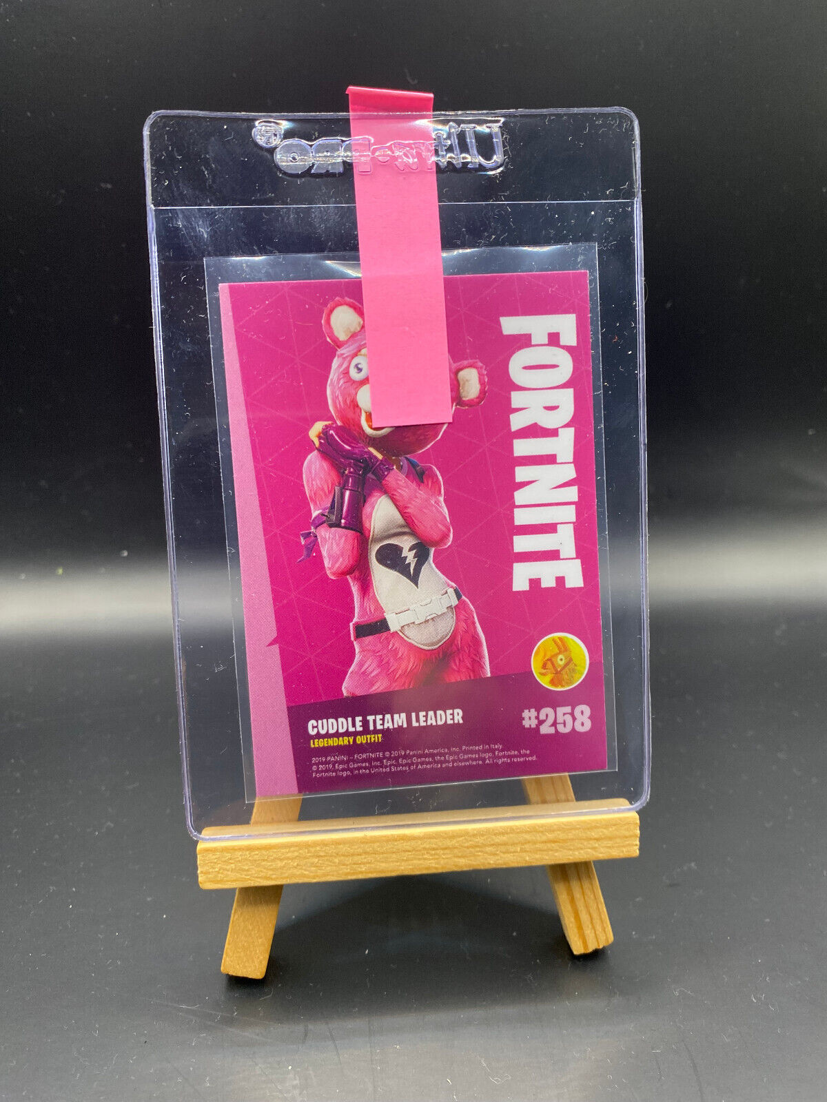 Fortnite Series 1 Nummer 258 Cuddle Team Leader (Holo) Sammelkarte
