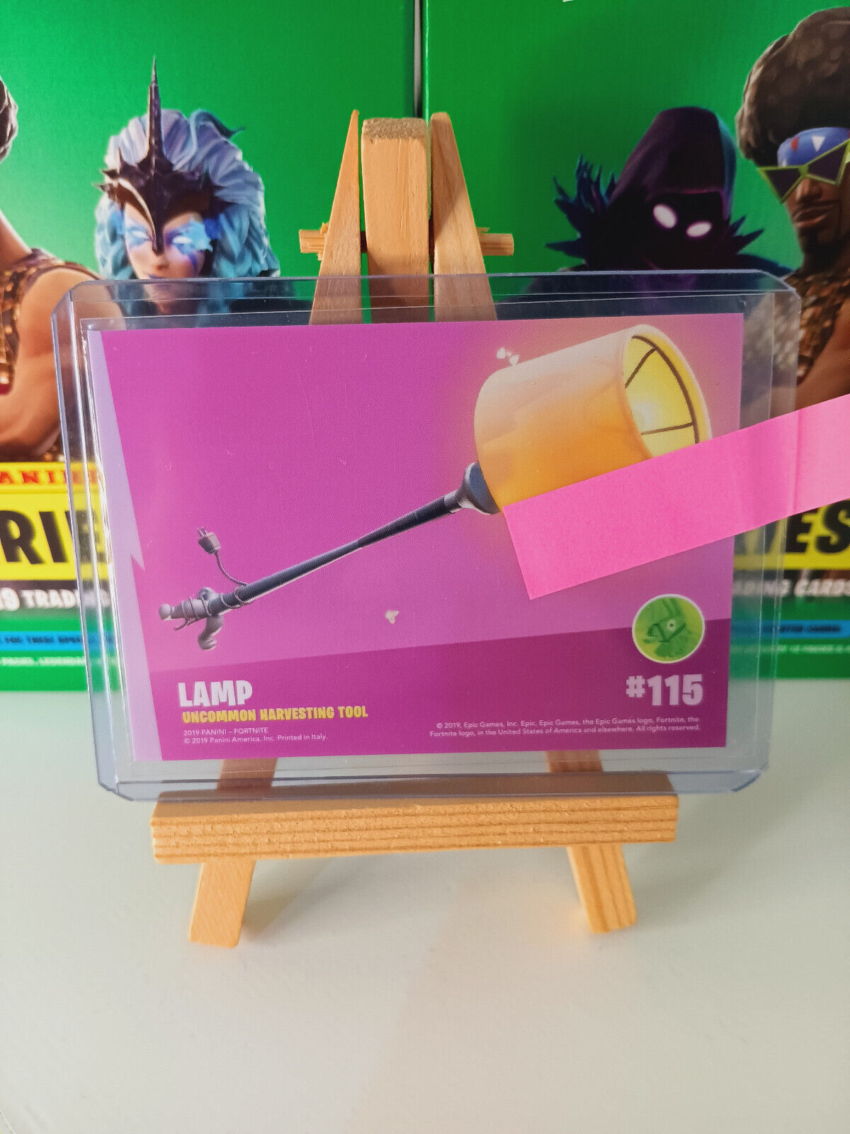 Fortnite Series 1 Nummer 115 Lamp (Crystal Shard) Sammelkarte