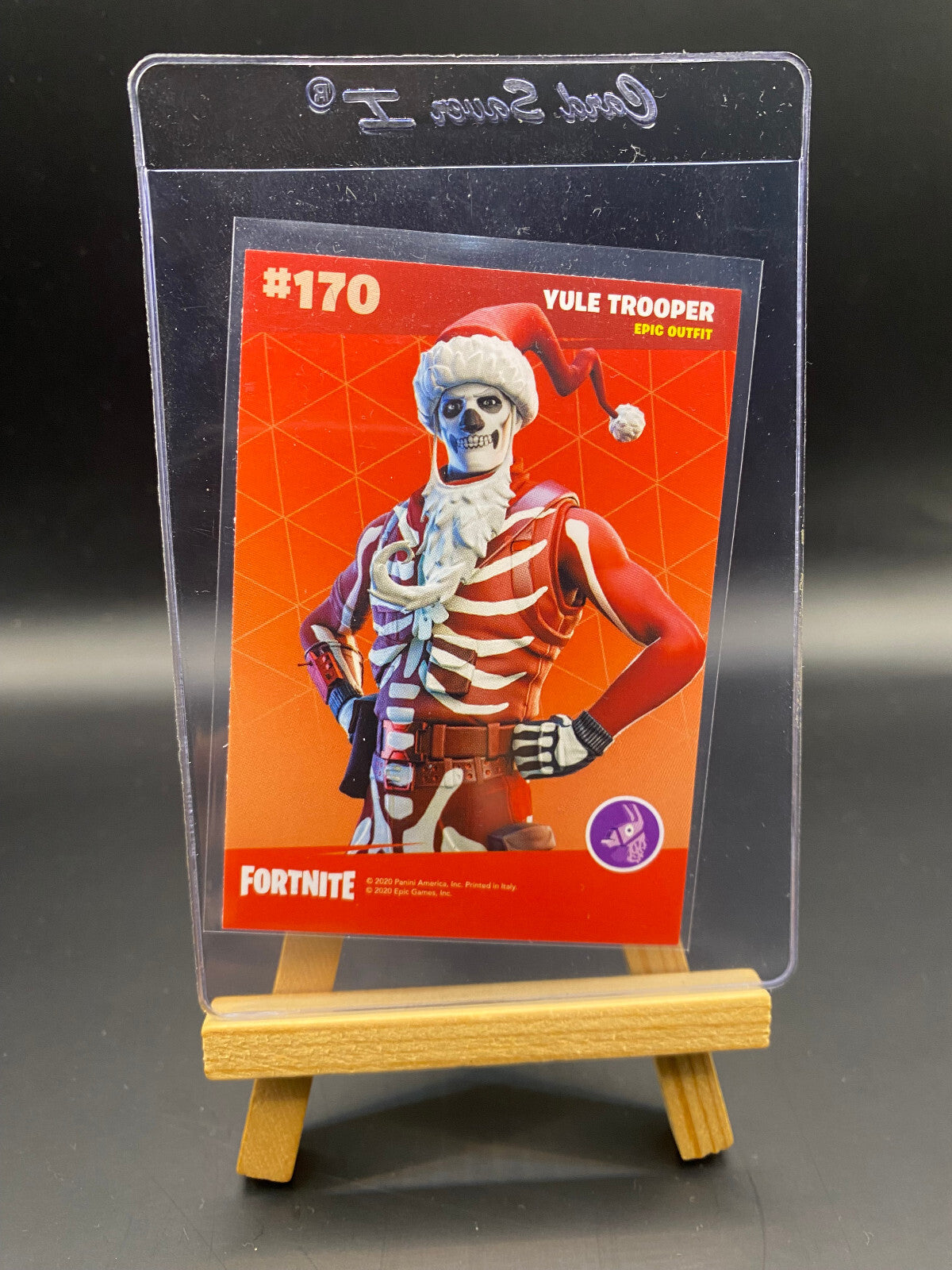Fortnite Series 2 Nummer 170 Yule Trooper (Crystal Shard) Sammelkarte