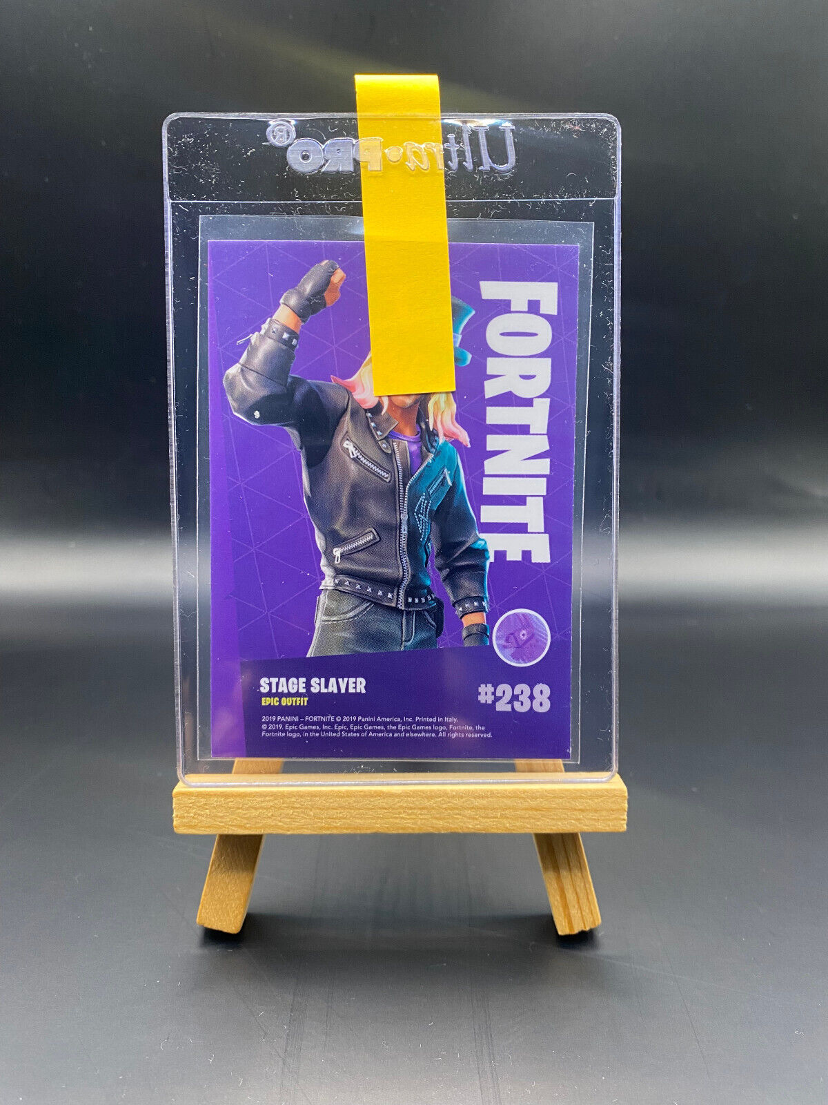 Fortnite Series 1 Nummer 238 Stage Slayer (Crystal Shard) Sammelkarte