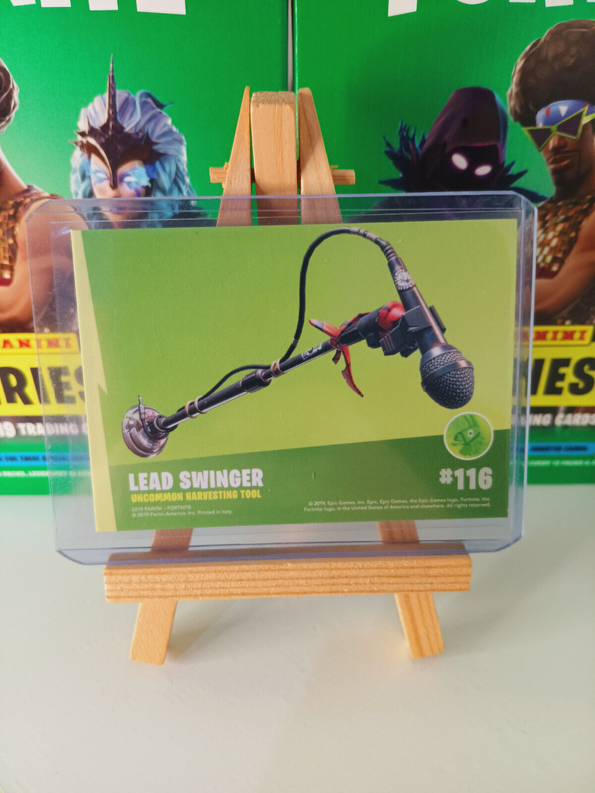 Fortnite Series 1 Nummer 116 Lead Swinger (Crystal Shard) Sammelkarte