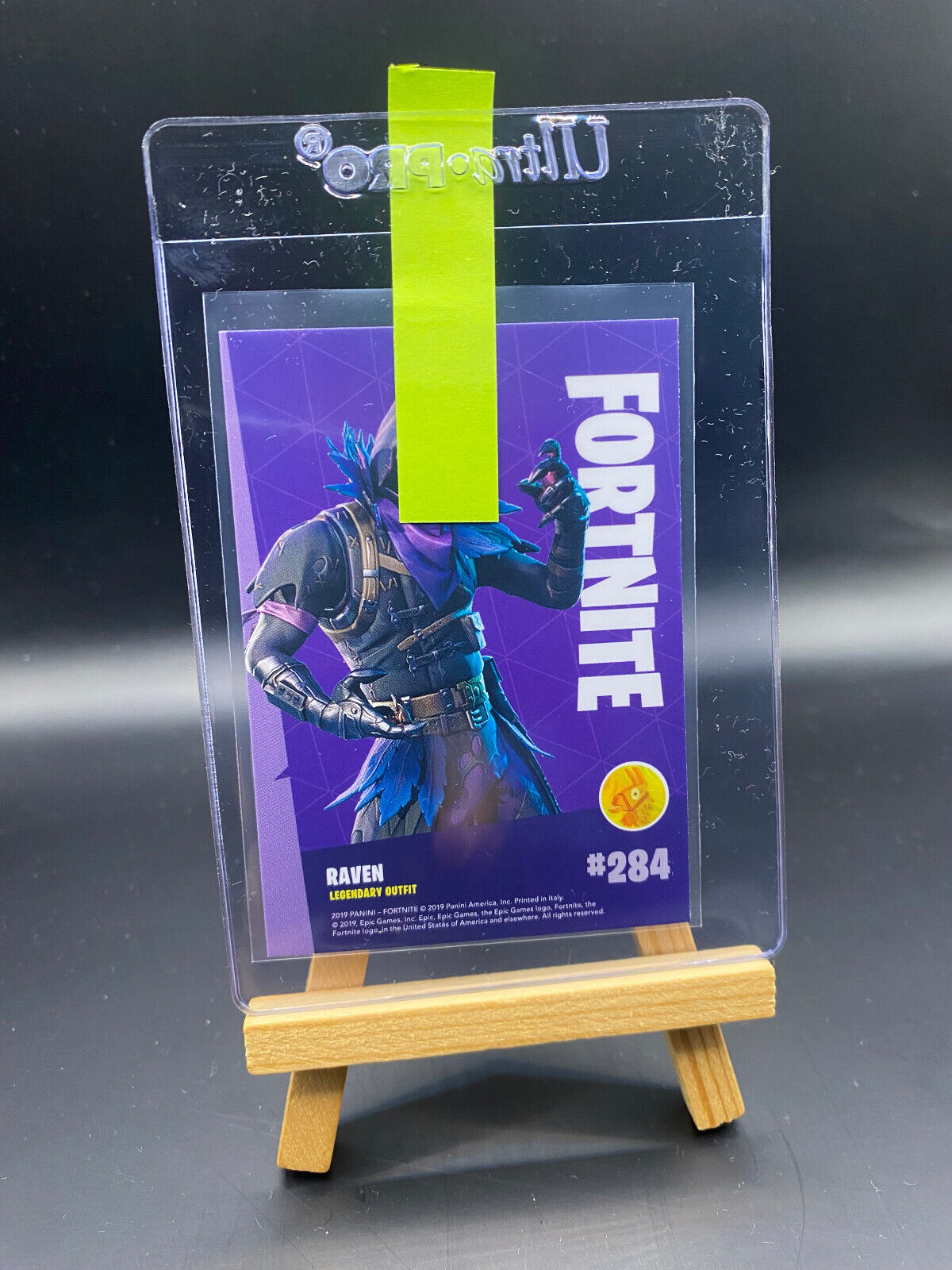 Fortnite Series 1 Nummer 284 Raven (Holo) Sammelkarte