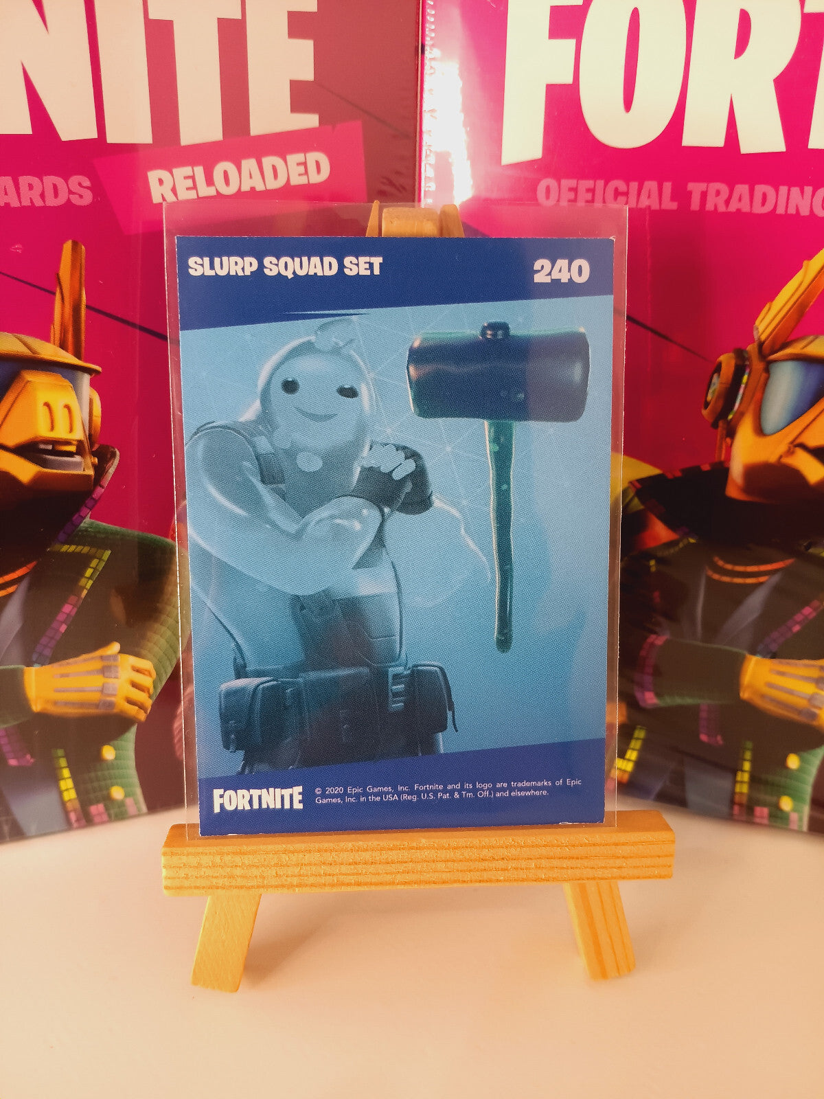 Fortnite Series 2 Reloaded Nummer 240 Slurp Squad Set Sammelkarte