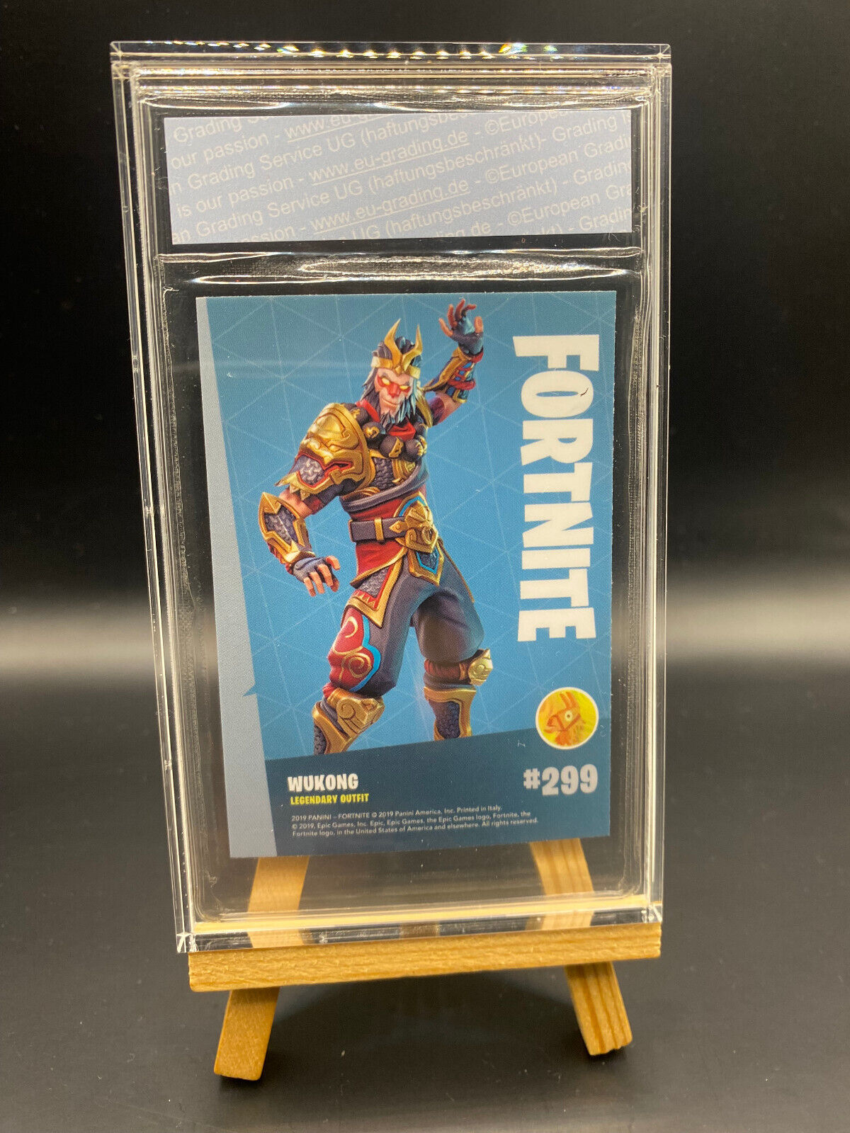 Fortnite Series 1 Nummer 299 Wukong EGS 9 (Crystal Shard) Sammelkarte