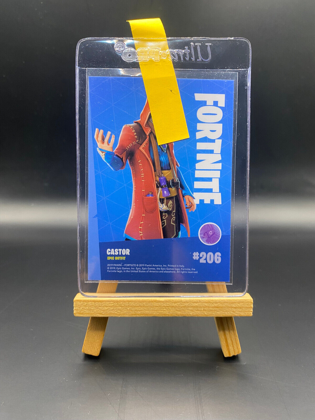 Fortnite Series 1 Nummer 206 Castor (Crystal Shard) Sammelkarte