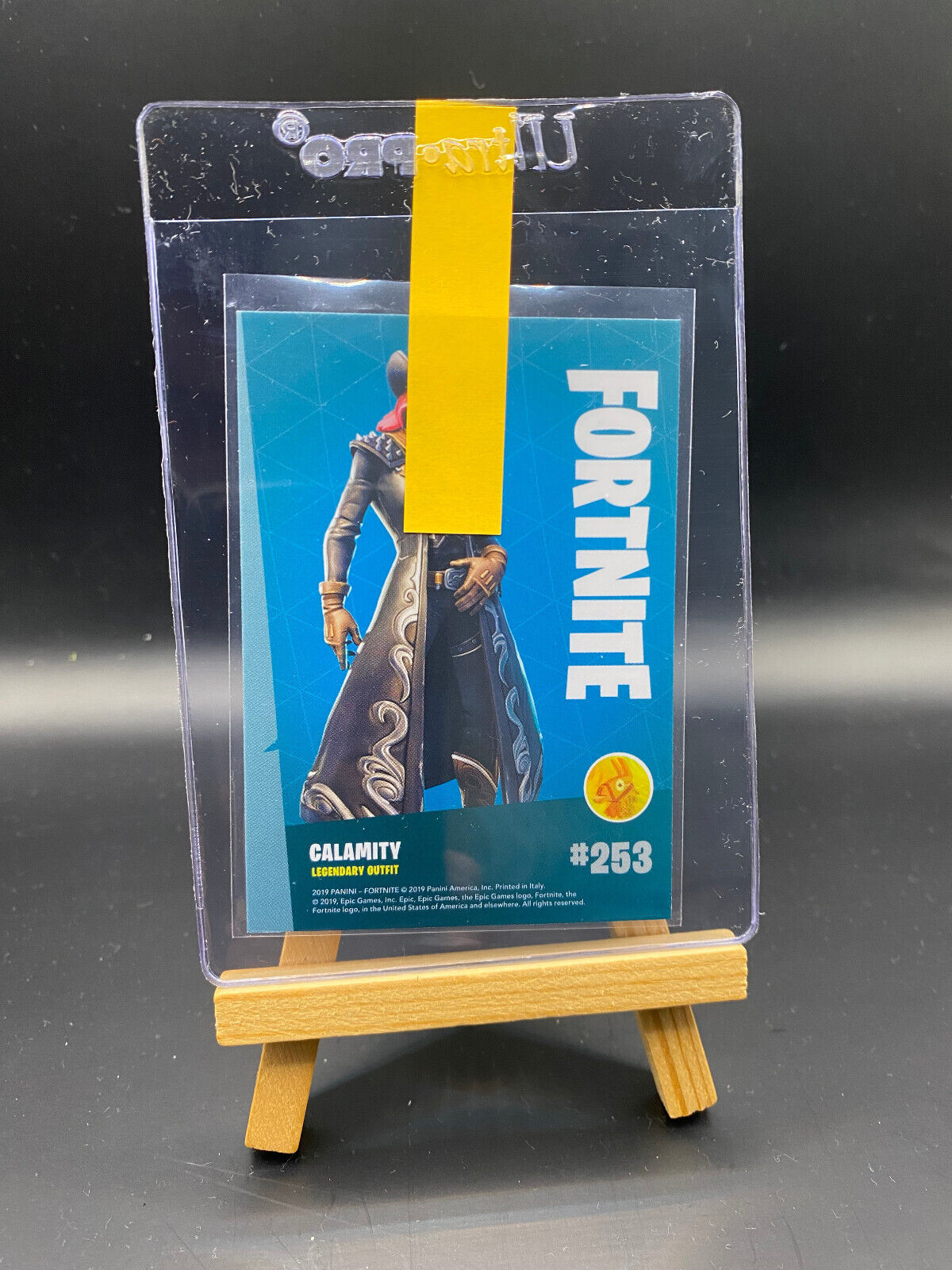 Fortnite Series 1 Nummer 253 Calamity (Holo) Sammelkarte
