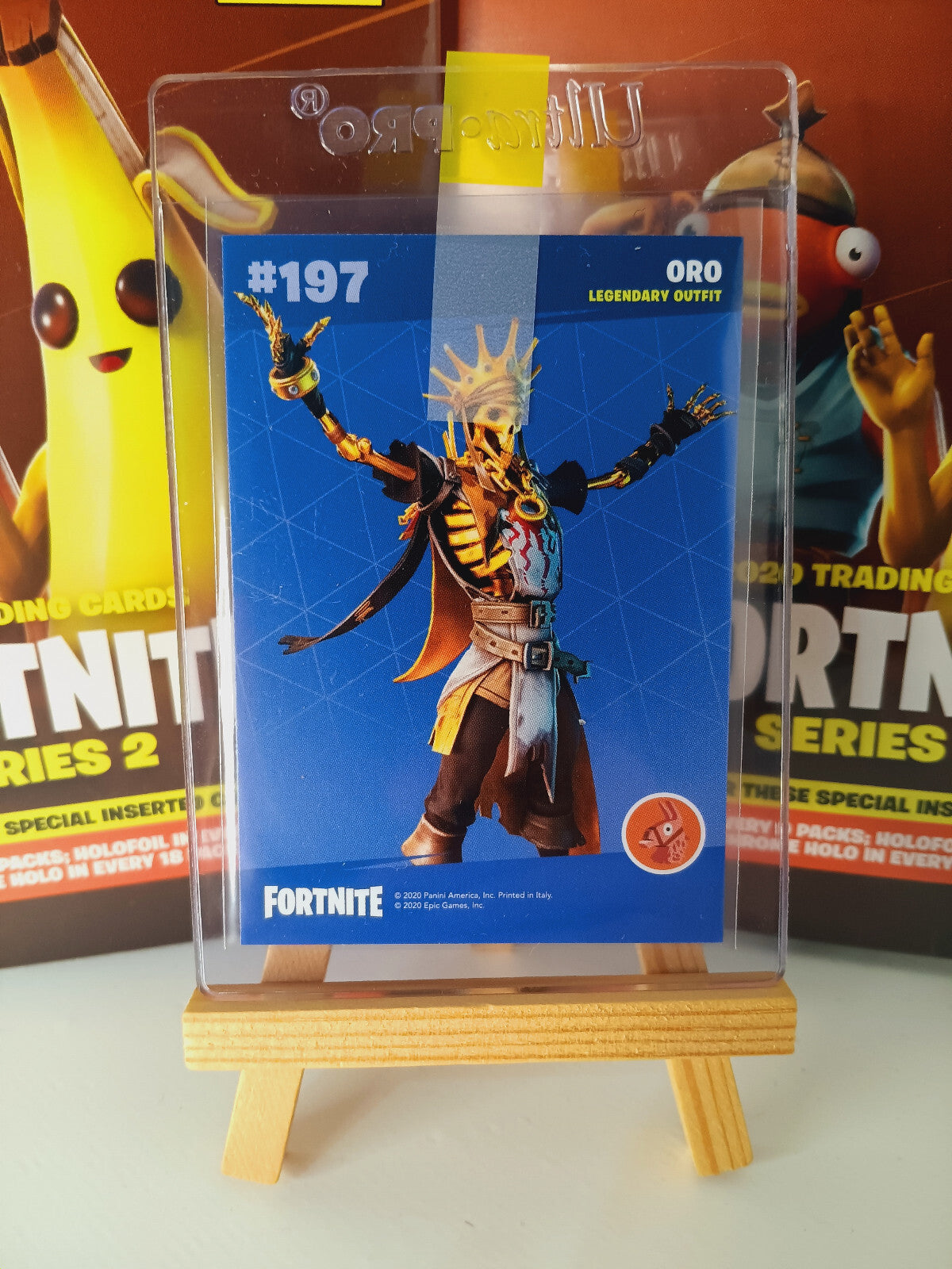 Fortnite Series 2 Nummer 197 Oro (Crystal Shard) Sammelkarte