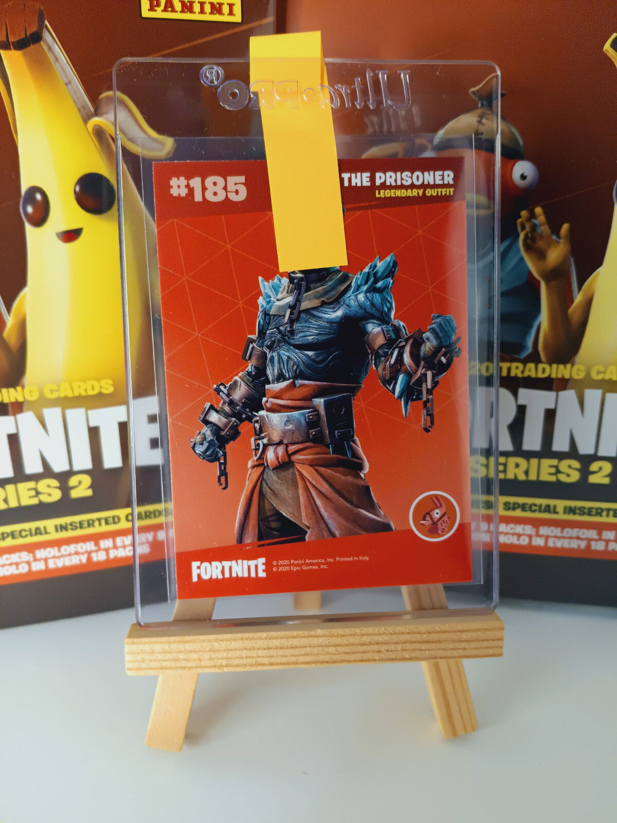 Fortnite Series 2 Nummer 185 The Prisoner (Crystal Shard) Sammelkarte