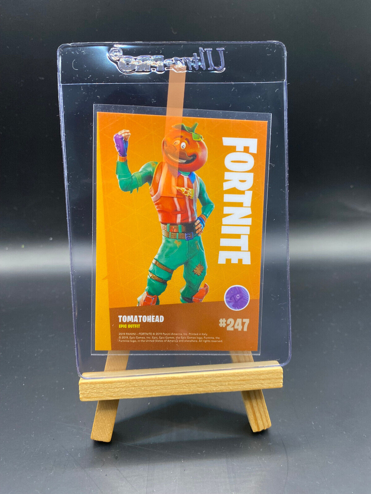 Fortnite Series 1 Nummer 247 Tomatohead (Holo) Sammelkarte