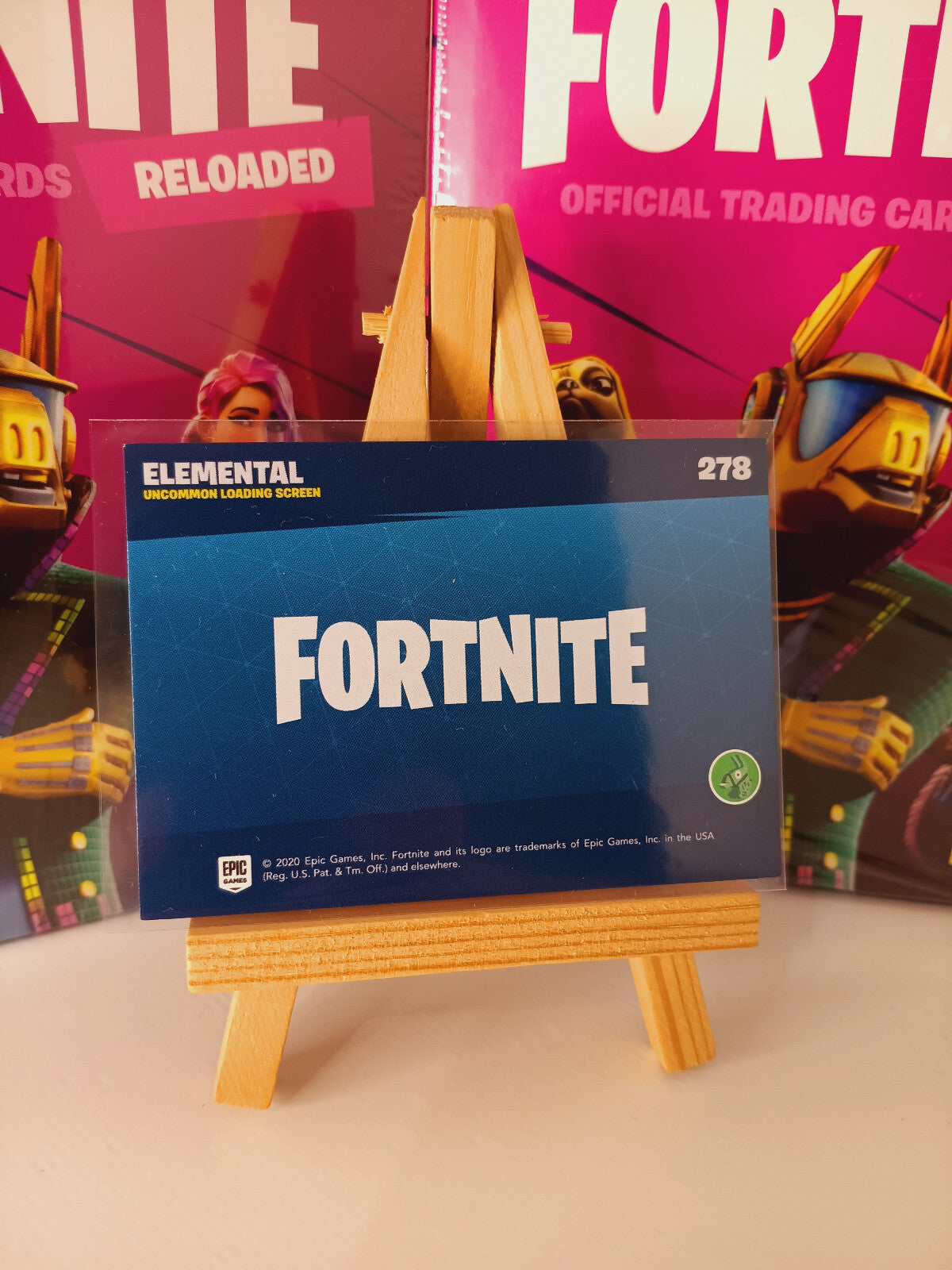 Fortnite Series 2 Reloaded Nummer 278 Elemental Sammelkarte