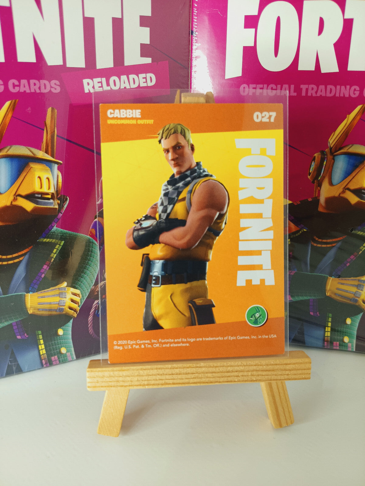 Fortnite Series 2 Reloaded Nummer #027 Cabbie Sammelkarte