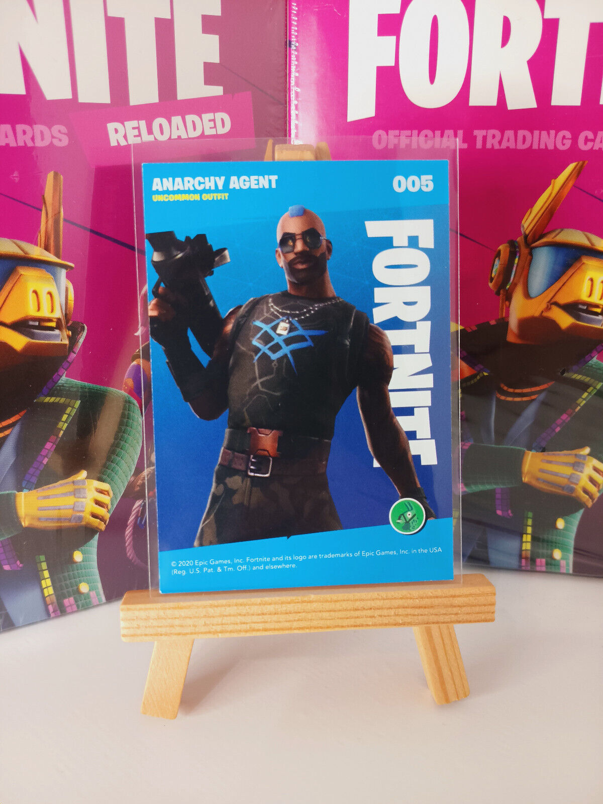 Fortnite Series 2 Reloaded Nummer #005 Anarchy Agent Sammelkarte