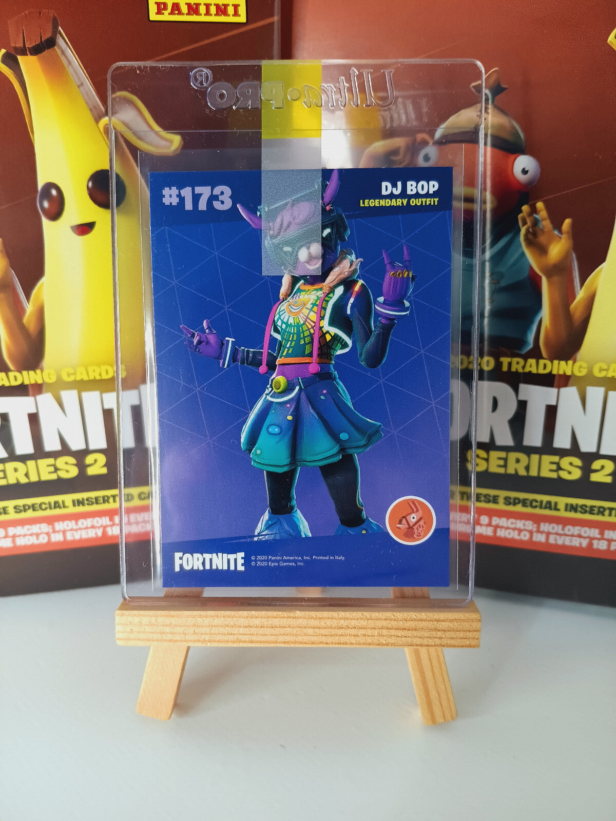 Fortnite Series 2 Nummer 173 DJ Bop (Crystal Shard) Sammelkarte