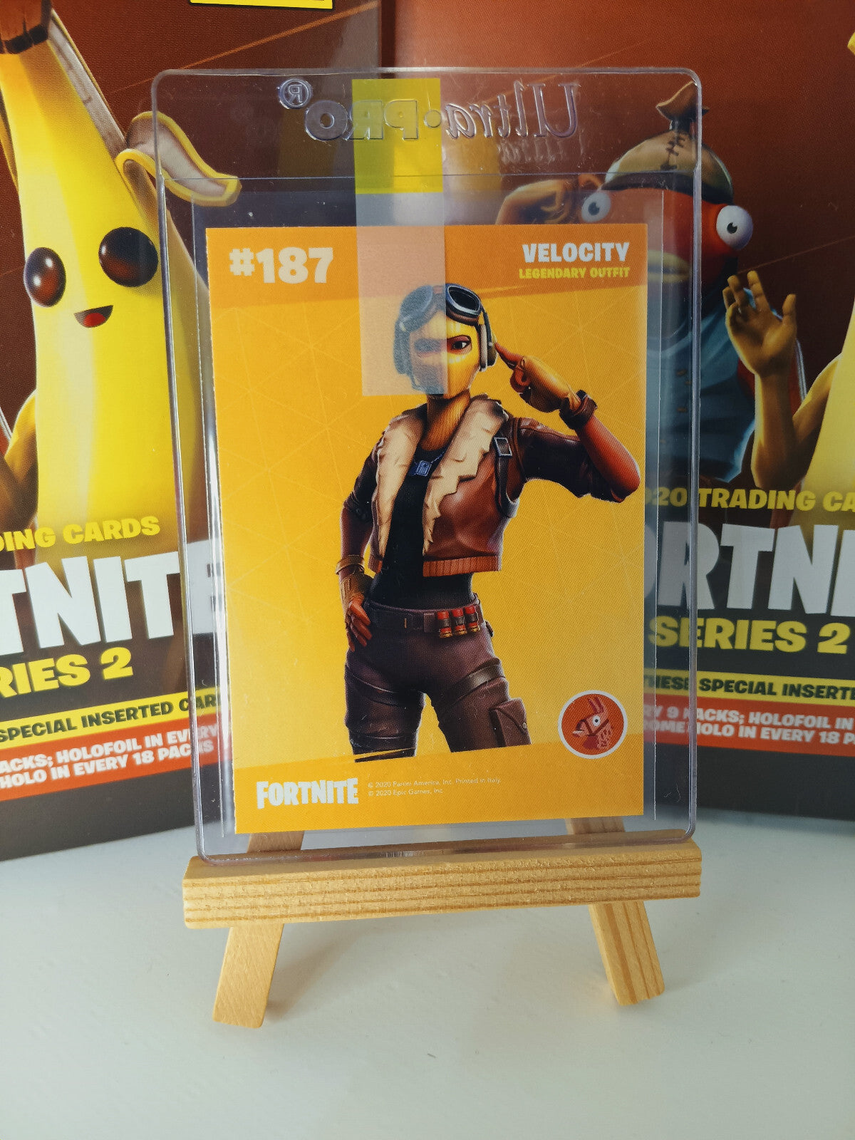Fortnite Series 2 Nummer 187 Velocity (Crystal Shard) Sammelkarte