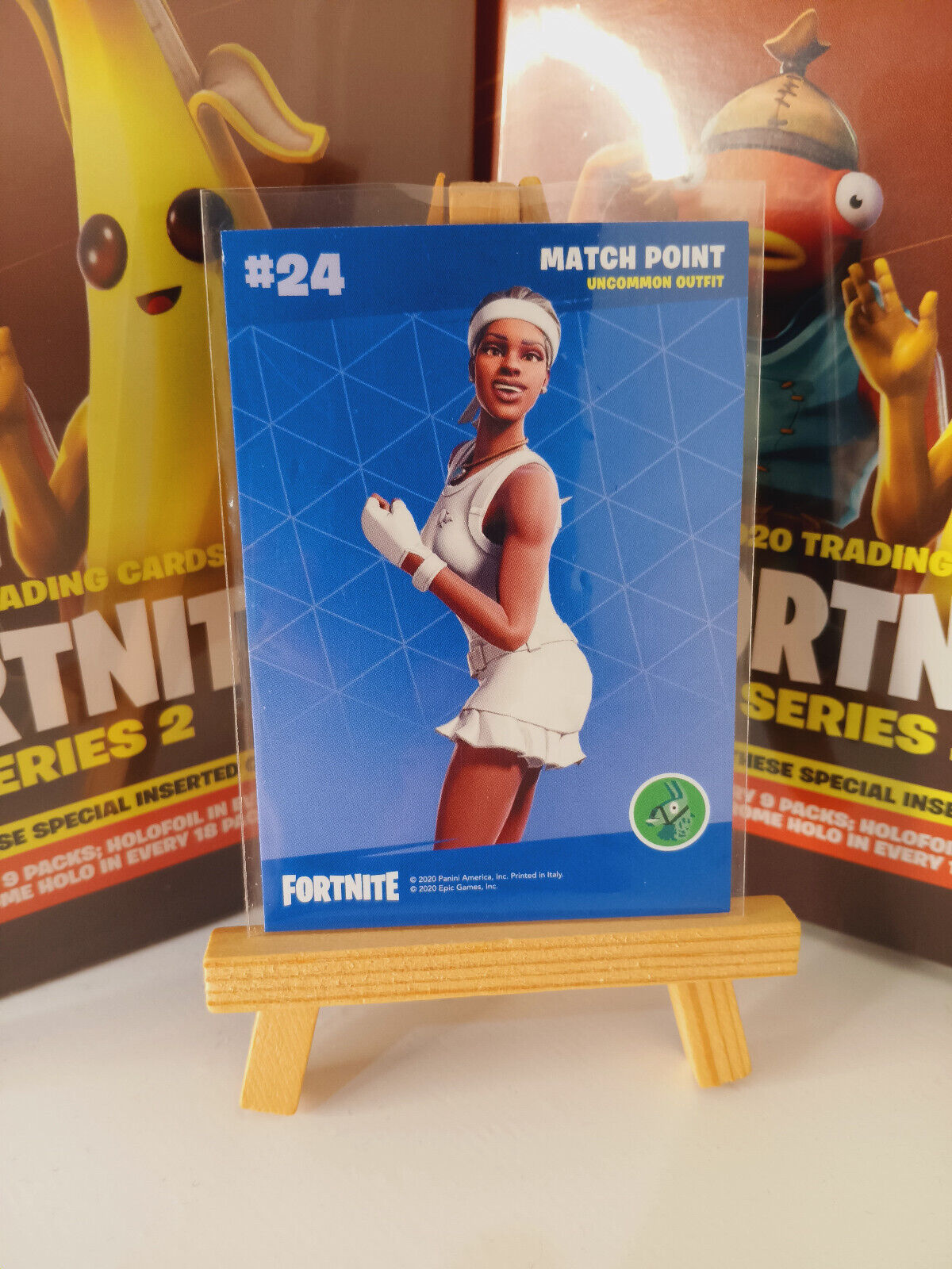 Fortnite Series 2 Nummer #24 Match Point Sammelkarte