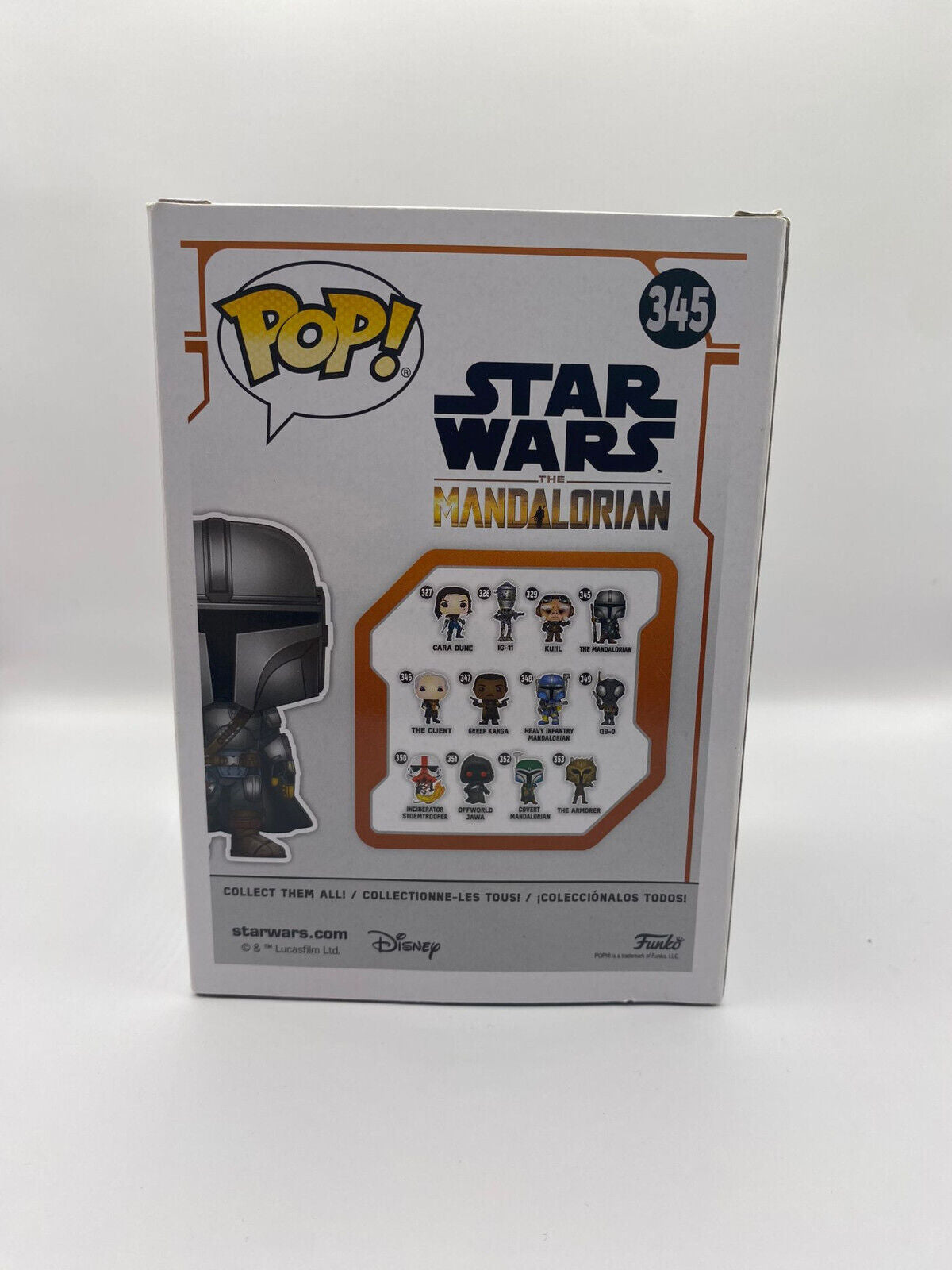The Mandalorian 345 Star Wars Funko Pop Figur