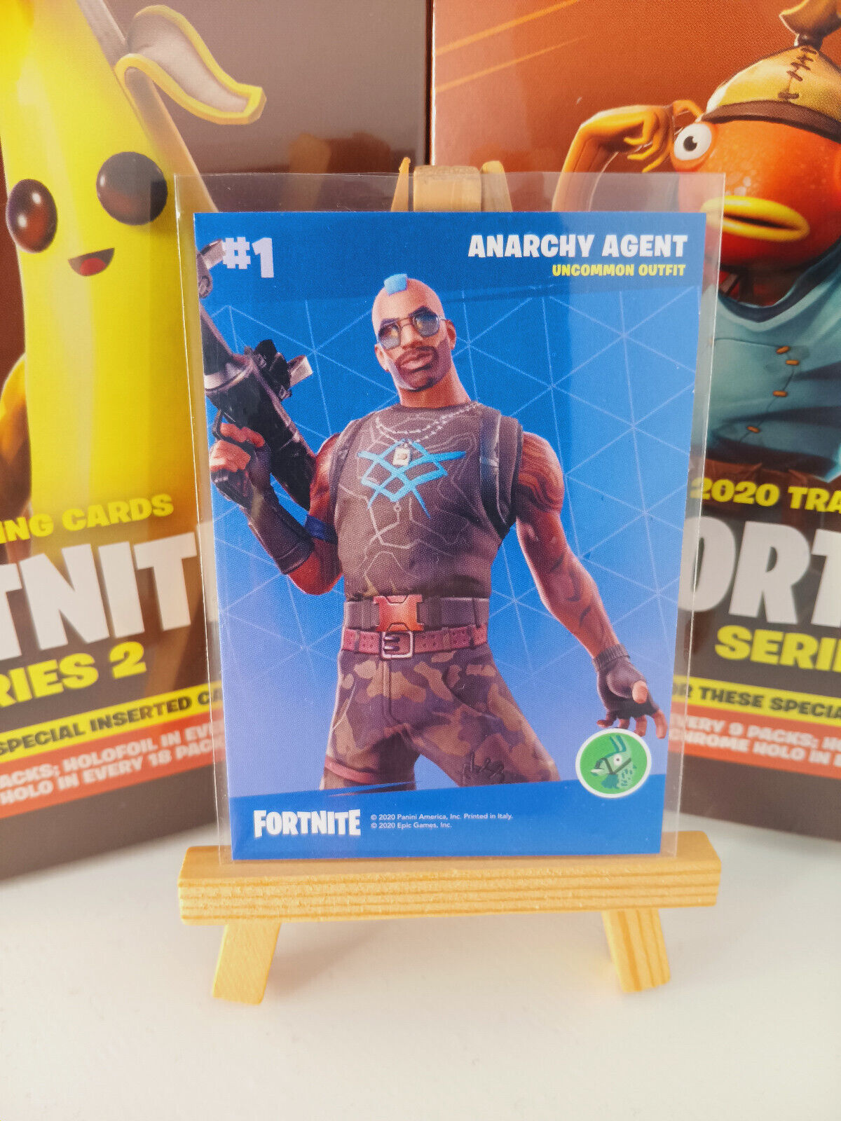 Fortnite Series 2 Nummer #01 Anarchy Agent Sammelkarte