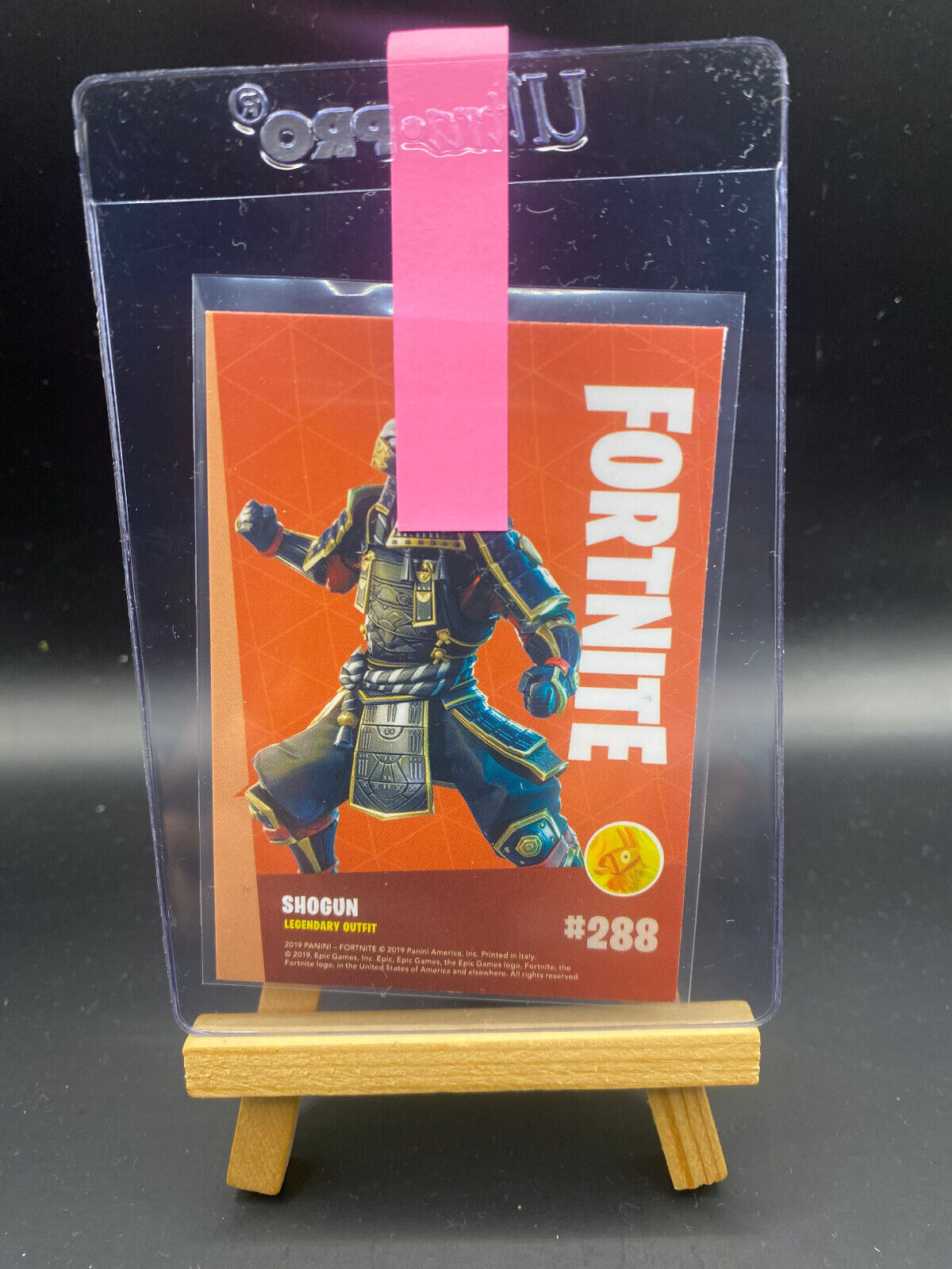 Fortnite Series 1 Nummer 288 Shogun (Holo) Sammelkarte