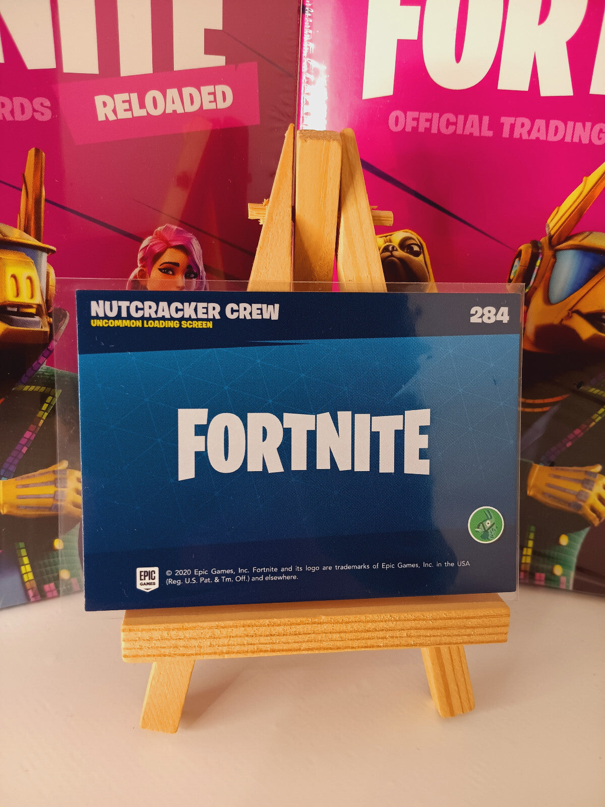 Fortnite Series 2 Reloaded Nummer 284 Nutcracker Crew Sammelkarte