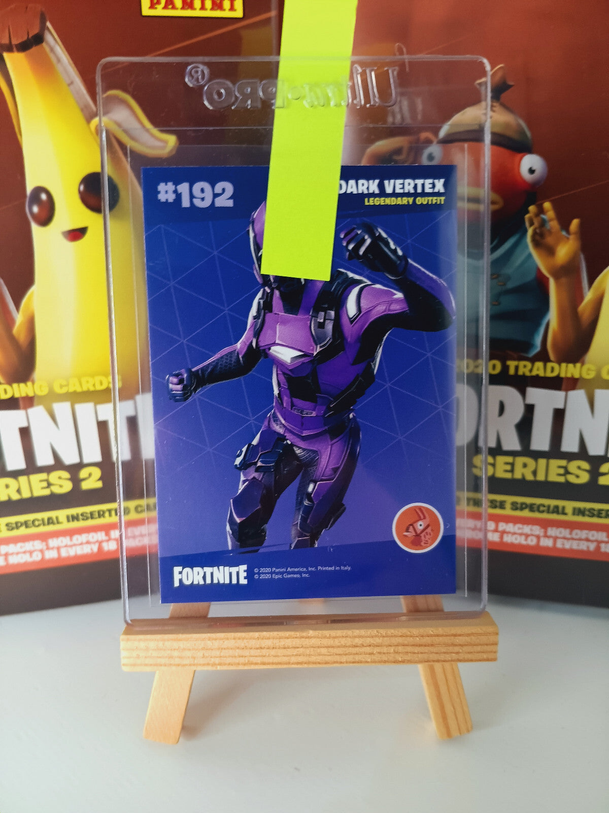 Fortnite Series 2 Nummer 192 Dark Vertex (Crystal Shard) Sammelkarte