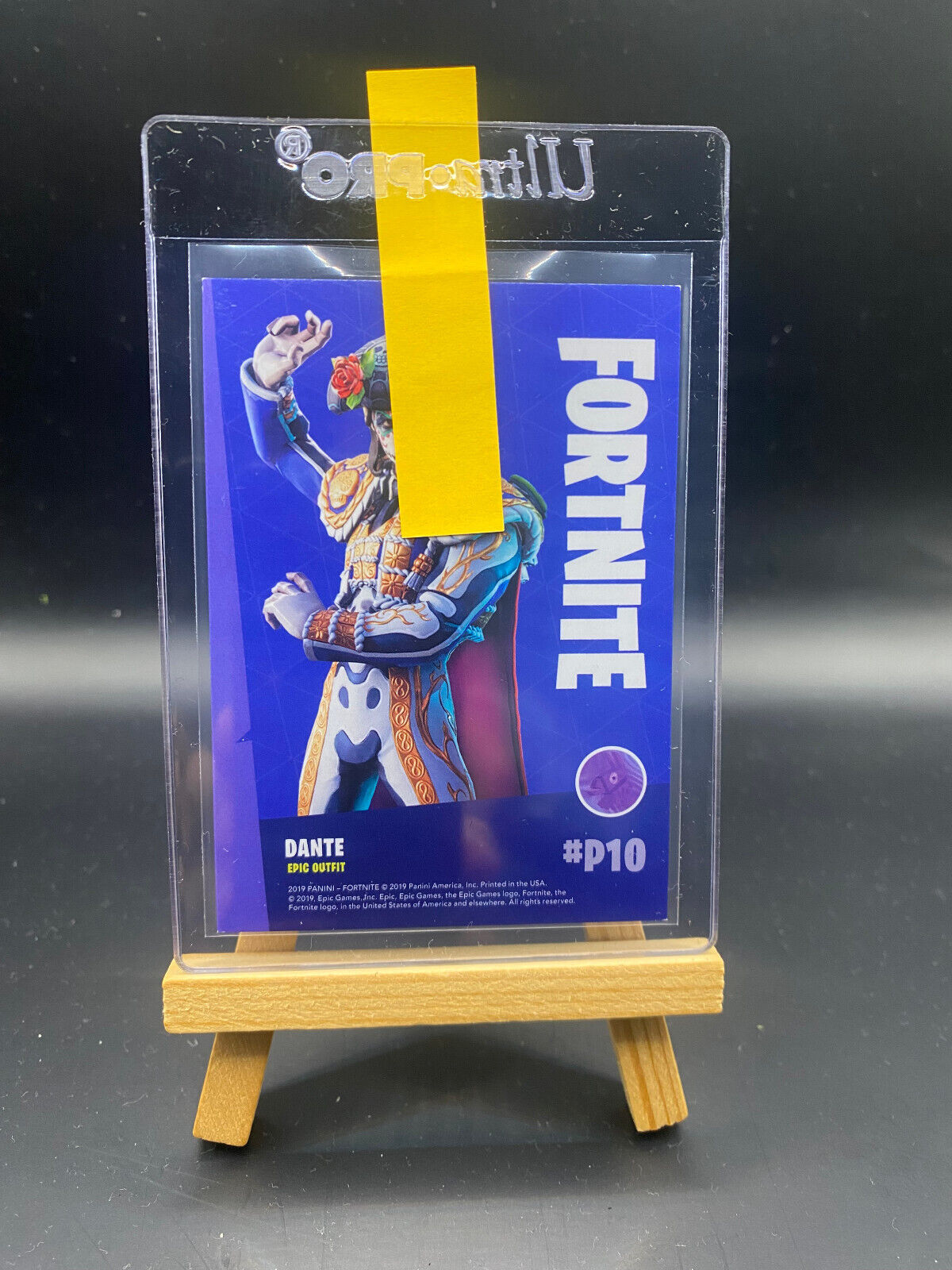 Fortnite Series 1 Nummer P10 Dante Promo Karte (Crystal Shard) Sammelkarte