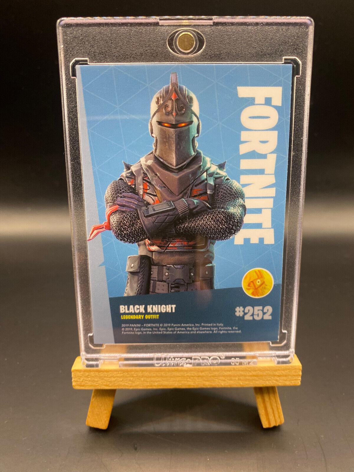 Fortnite Series 1 Nummer 252 Black Knight (Crystal Shard) Sammelkarte