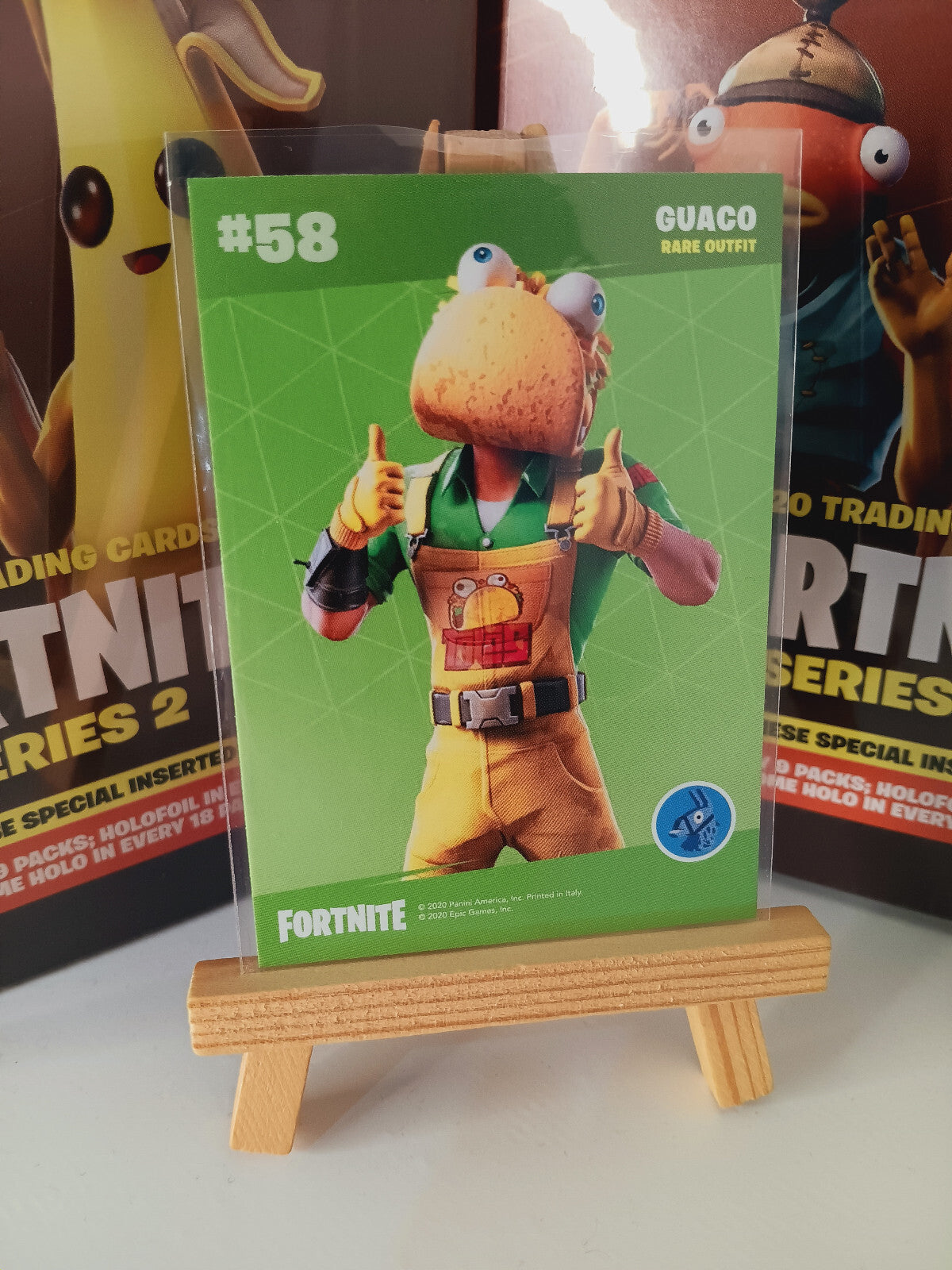 Fortnite Series 2 Nummer #58 Guaco Sammelkarte