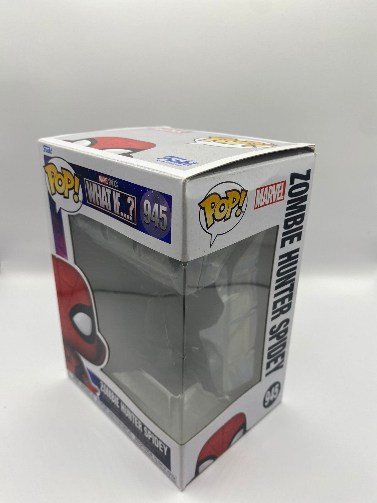 Zombie Hunter Spidey 945 What if...? Funko Pop Figur