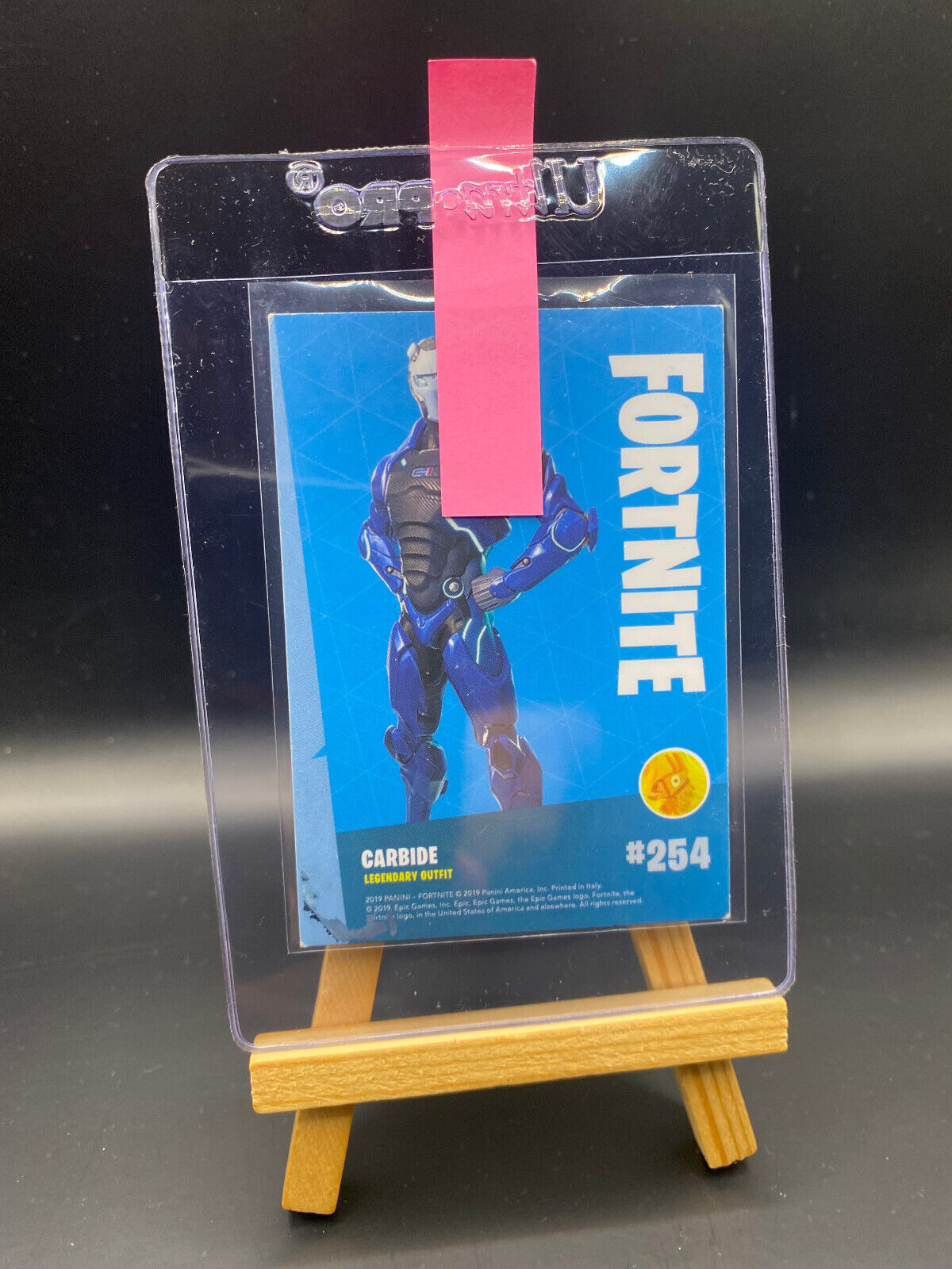 Fortnite Series 1 Nummer 254 Carbide played (Holo) Sammelkarte