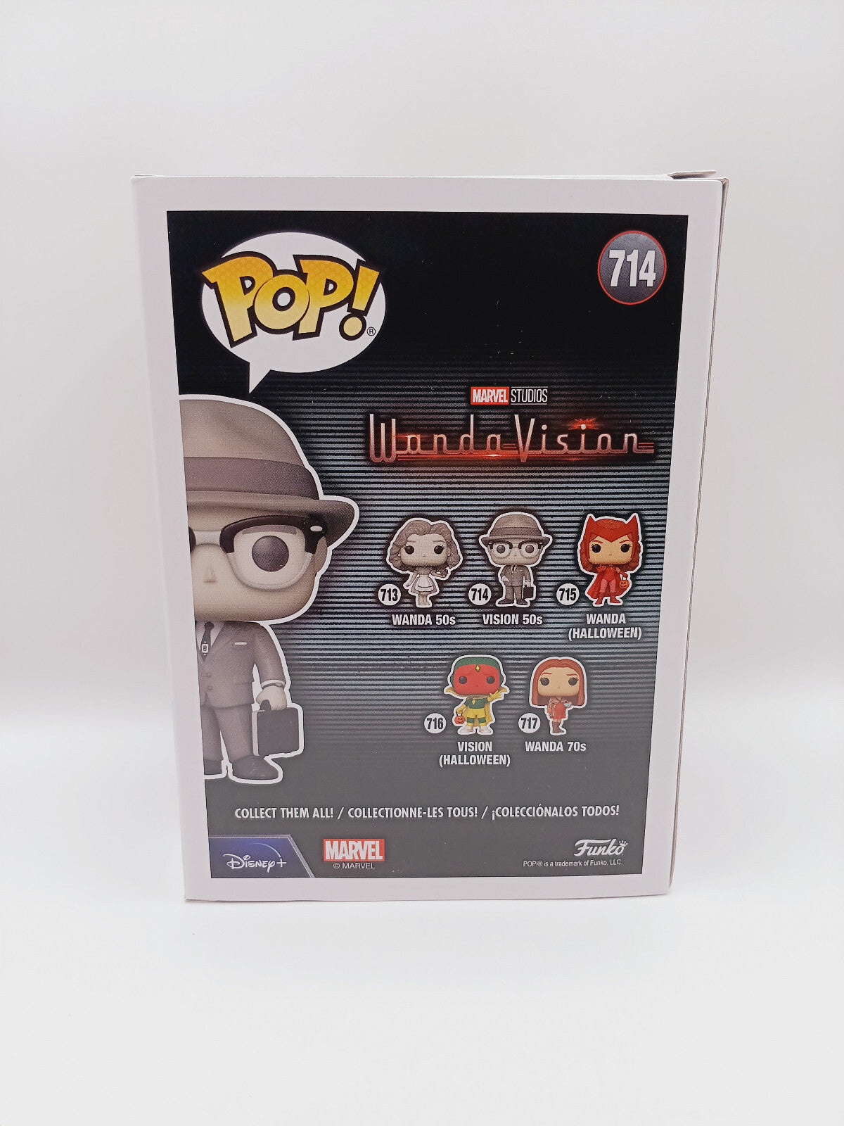 Vision 50s 714 Wanda Vision Funko Pop Figur
