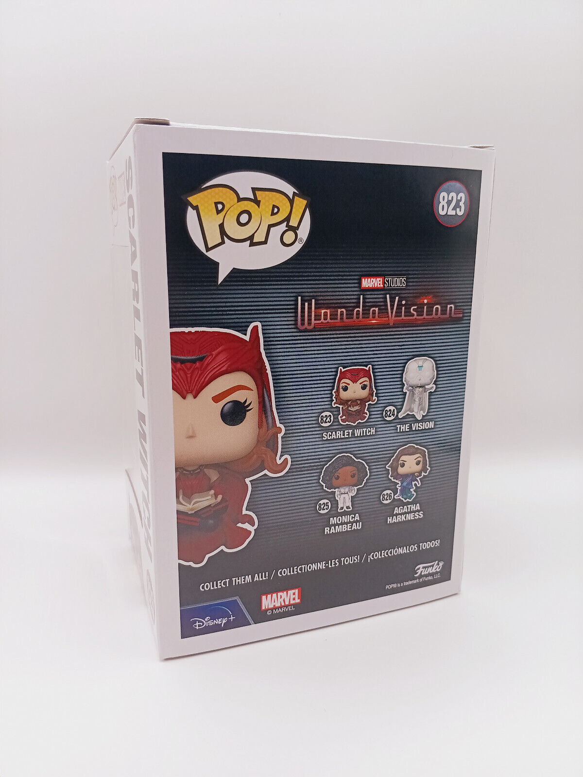 Scarlet Witch 823 Wanda Vision Funko Pop Figur