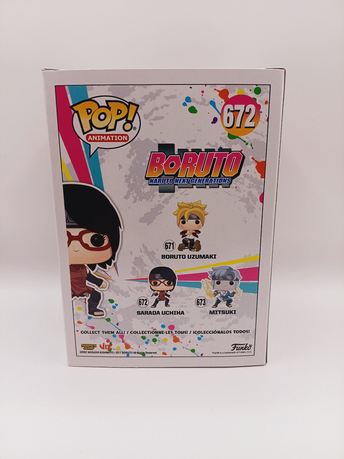 Sarada Uchiha 672 Boruto Funko Pop Figur