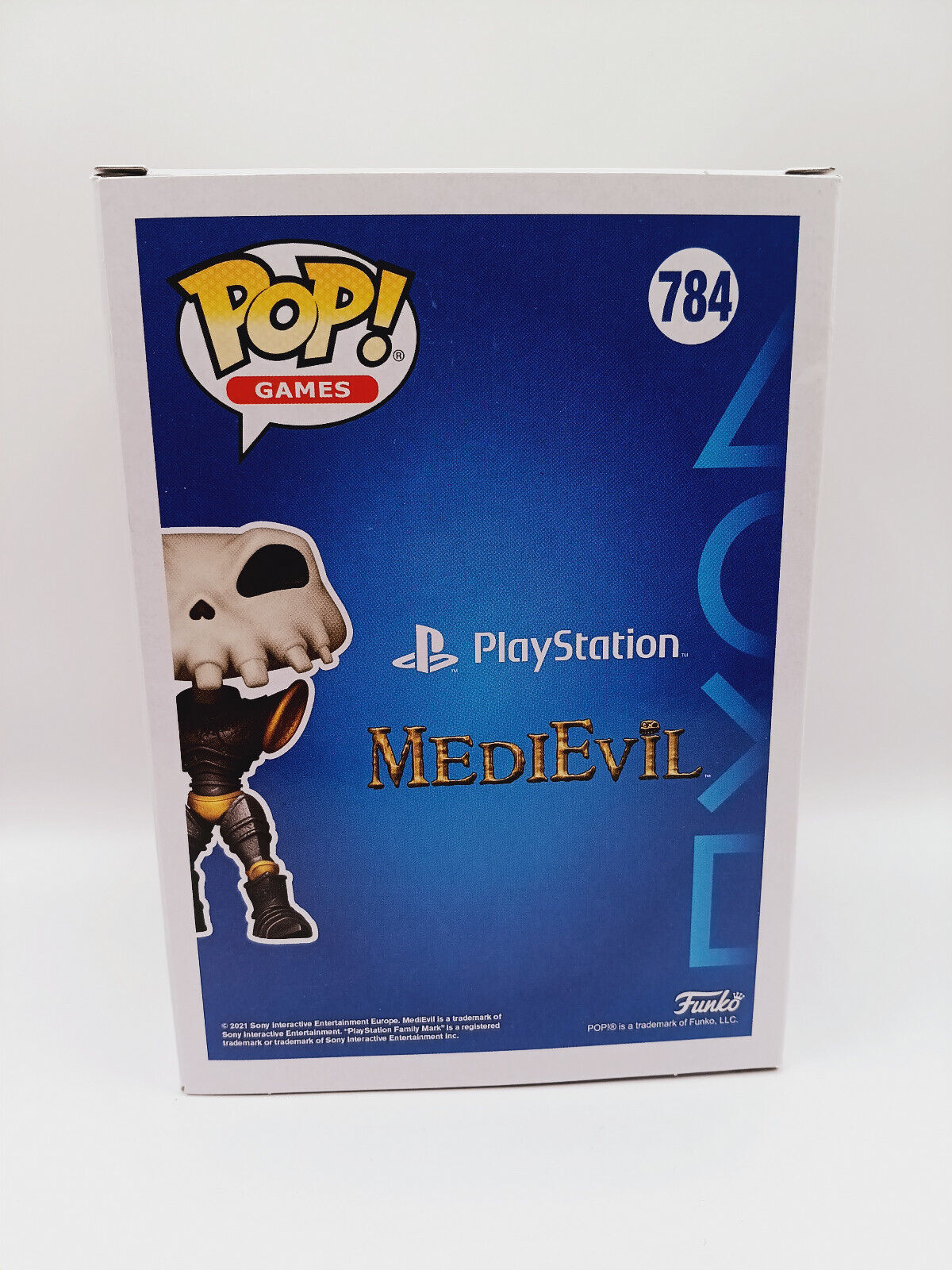 Sir Daniel Fortesque 784 Playstation Funko Pop Figur